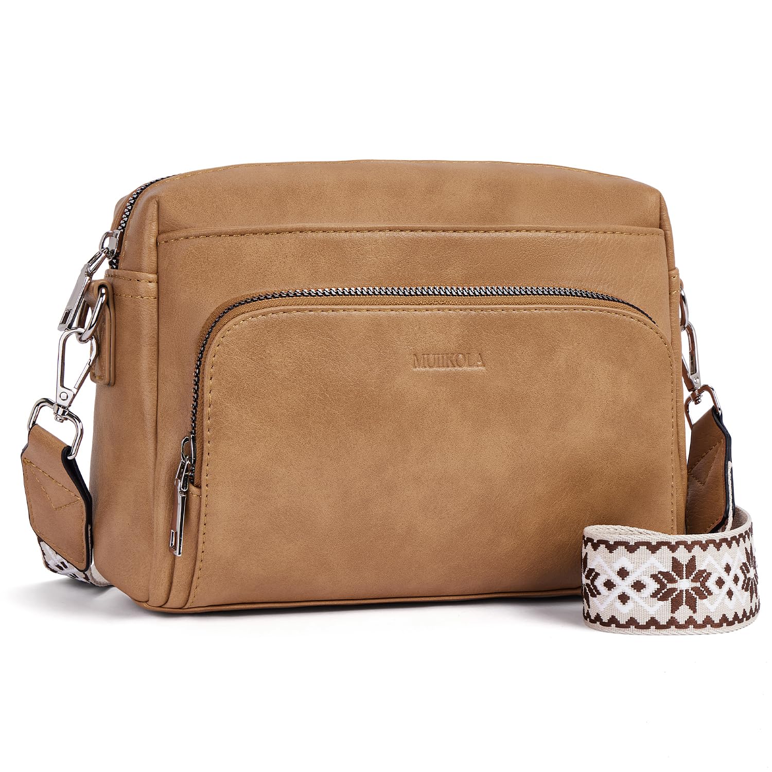 MUIIKOLA Umhängetasche Damen,Crossbody Bag Damen Klein，Damen-umhängetaschen Veganes Leder, Umhängetaschen Damen mit Verstelbaar Schultergurt