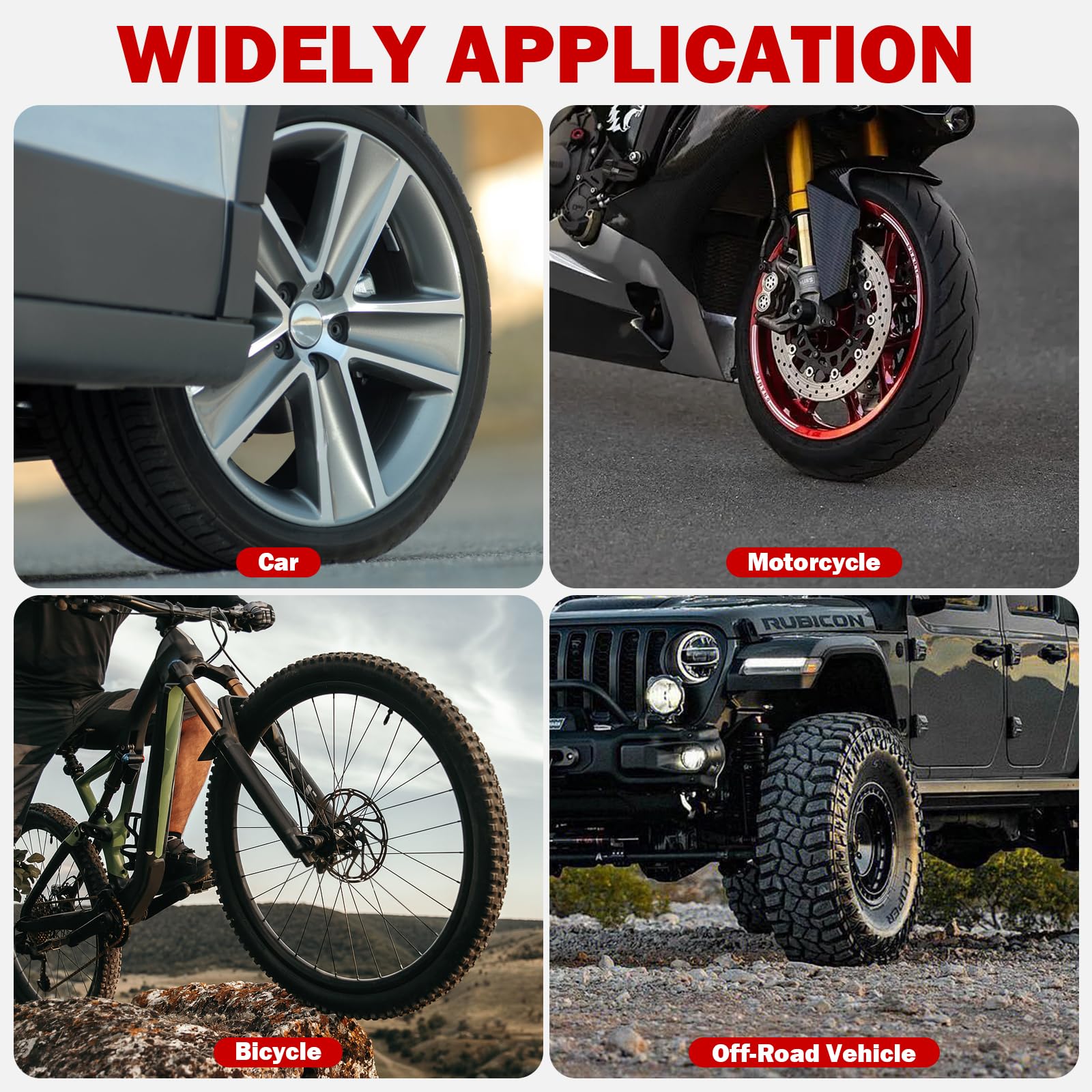 Set di 24 leve per pneumatici di moto, kit di strumenti per la riparazione di cambio, bicicletta, carrello, scooter, strumento di rimozione con 3 cucchiai a leva in ferro da 39 cm