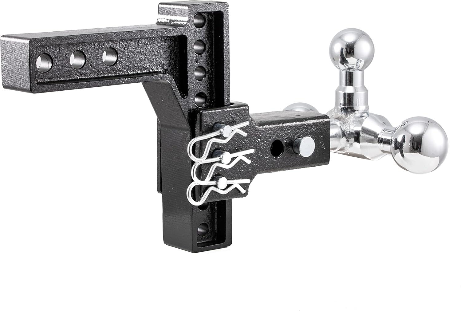 TECSPACE Adjustable Trailer Hitch, Fit for 2 Inch Receiver