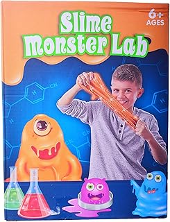 سلايم مونستر لاب لعمر 6 سنوات فما فوق - برتقالي