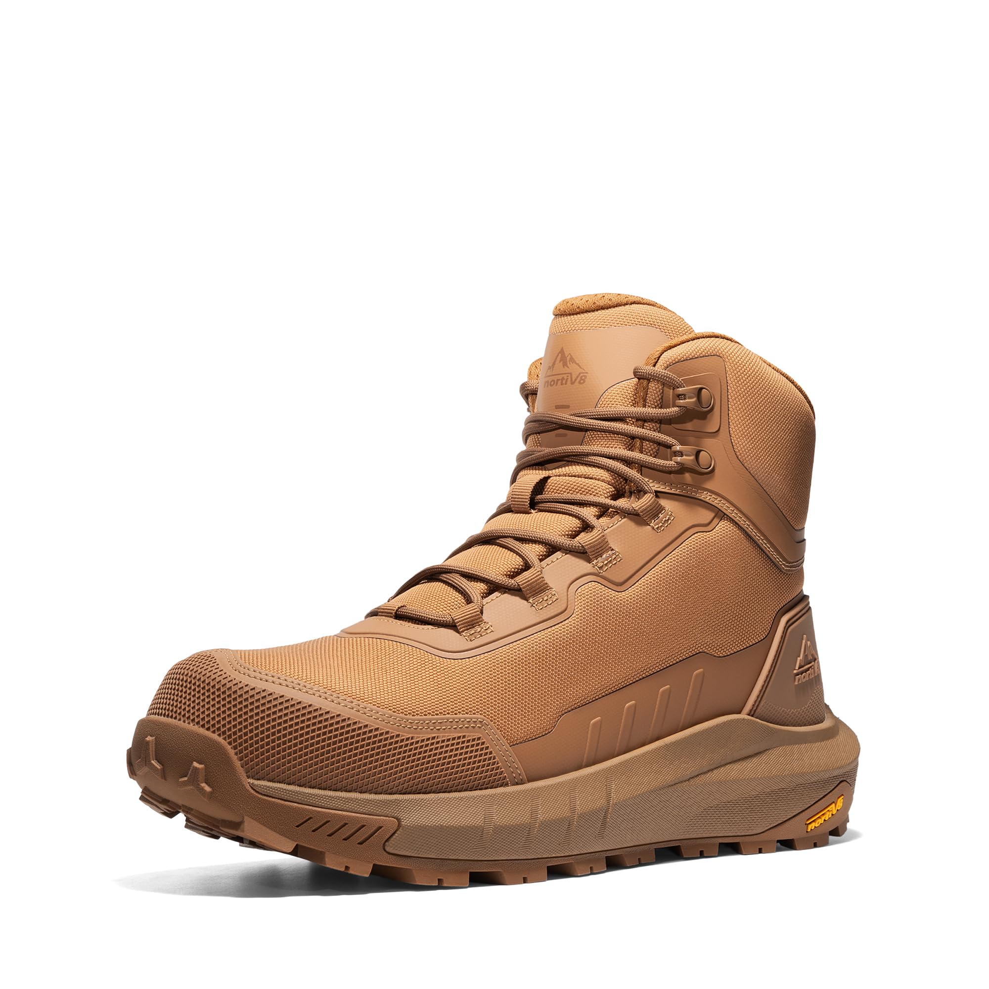 - Composite Toe Boots for Men ASTM F2413-24 Safety Work Boots Lightweight Anti-Fatigue Non-Slip with Zipper for Warehouse Construction, Terrascope-nano