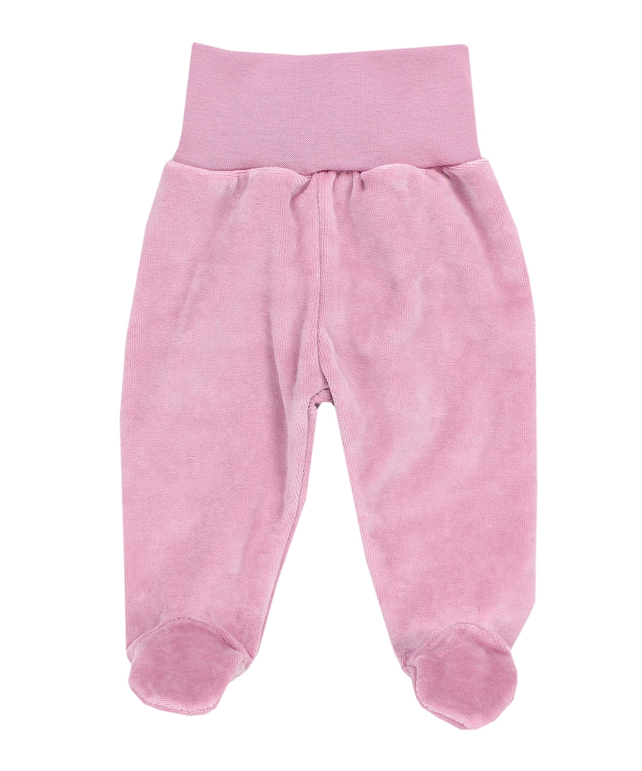 TupTam Pantalon avec Pied Bébés Filles en Velours, Lot de 3