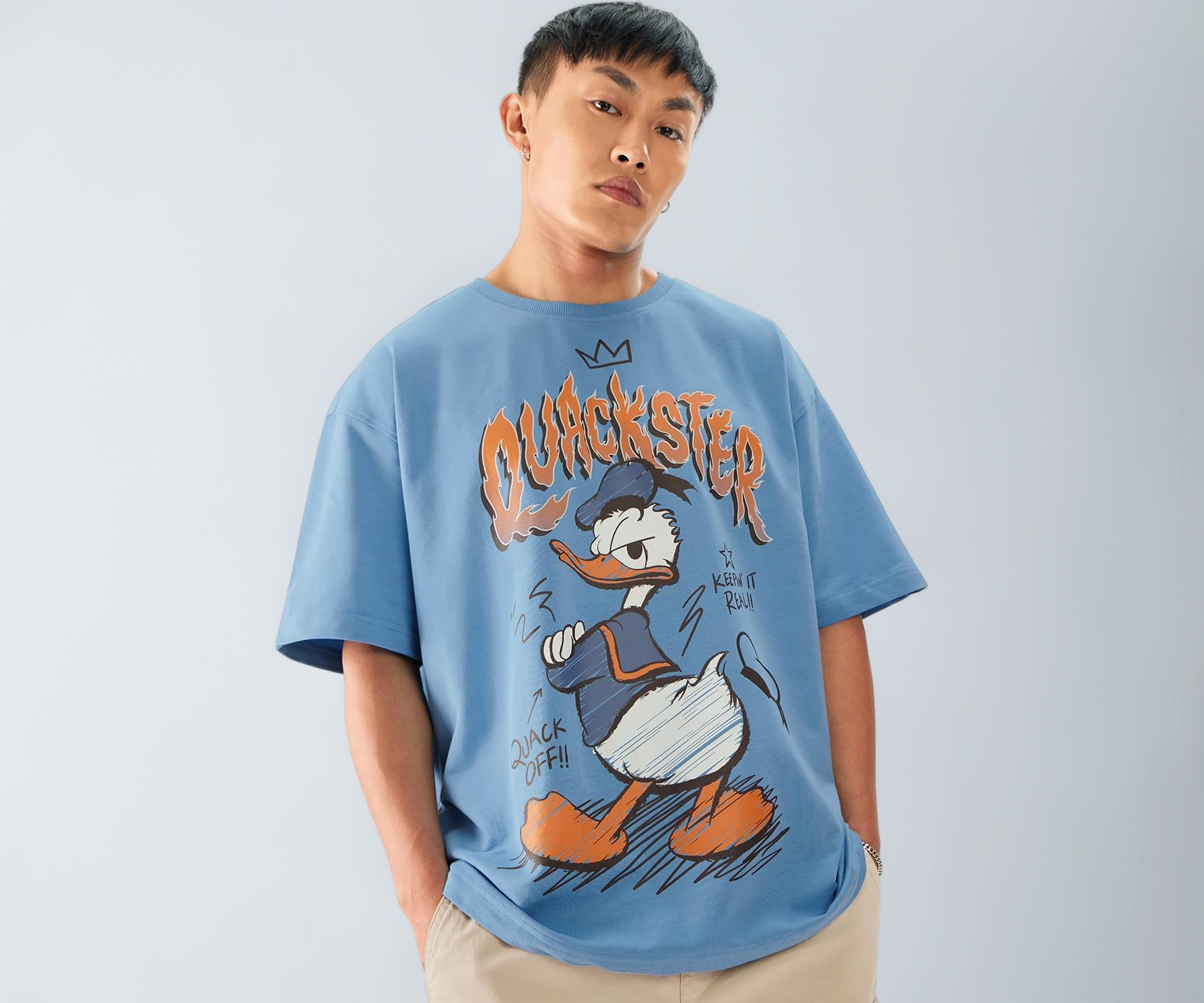 Buy The Souled Store Official Donald Duck: Quackster Men and Boys