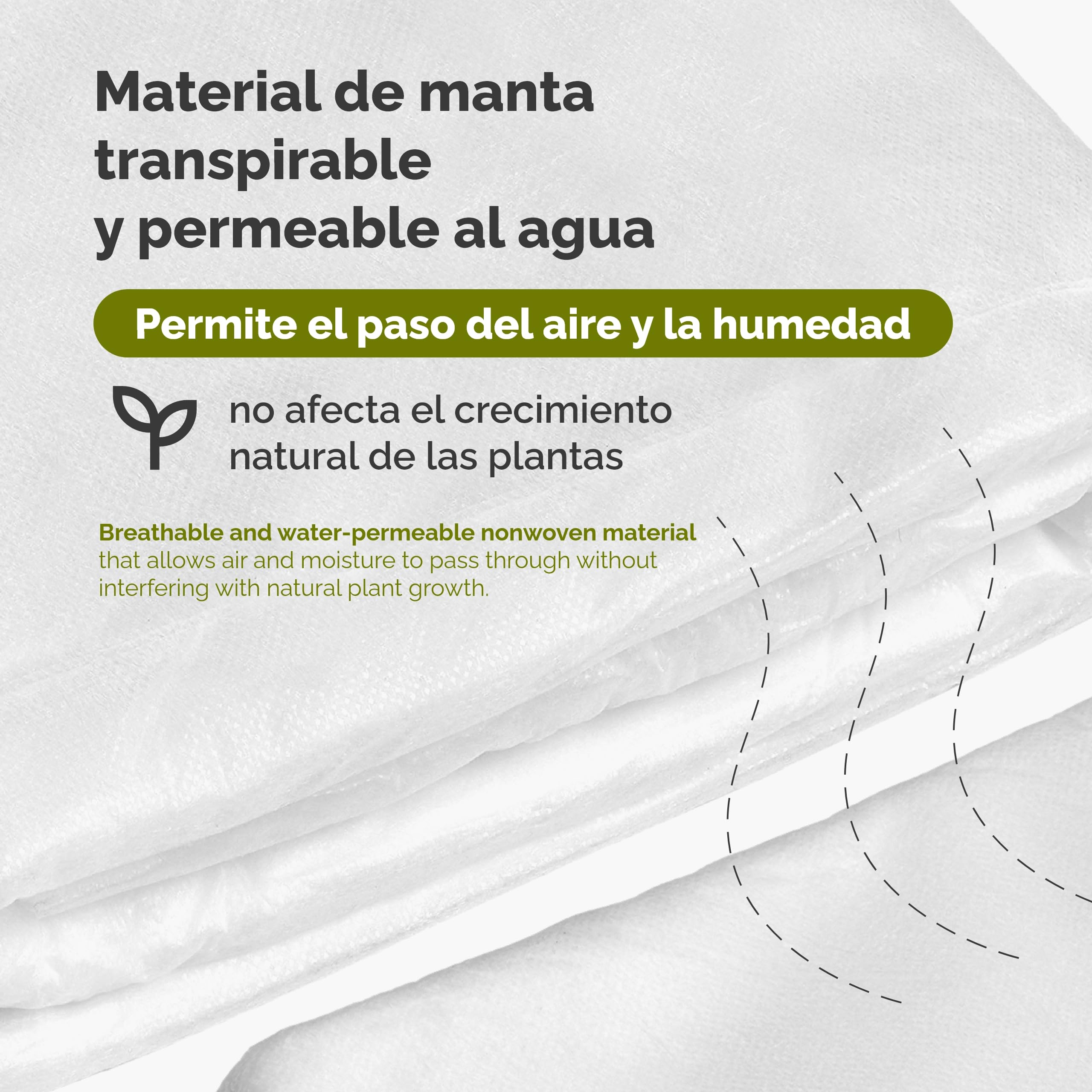Garronda Manta Térmica para Plantas 2,1x100 m Antiheladas 17g/m² GD-0175