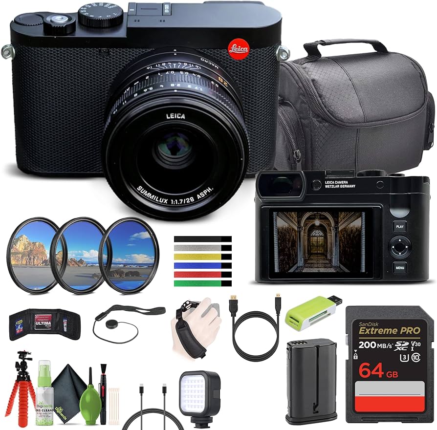 LEICA Q3 コンパクトデジタルカメラ 黒 Leica Q3 Full Frame Compact Digital Camera