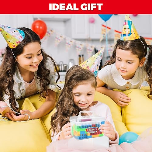 Miniatura 7 de iYuePeng 48 piezas de juegos de mesa para niños y adultos, juguetes apilables de equilibrio de la torre Tetra, perfectos para juegos familiares,