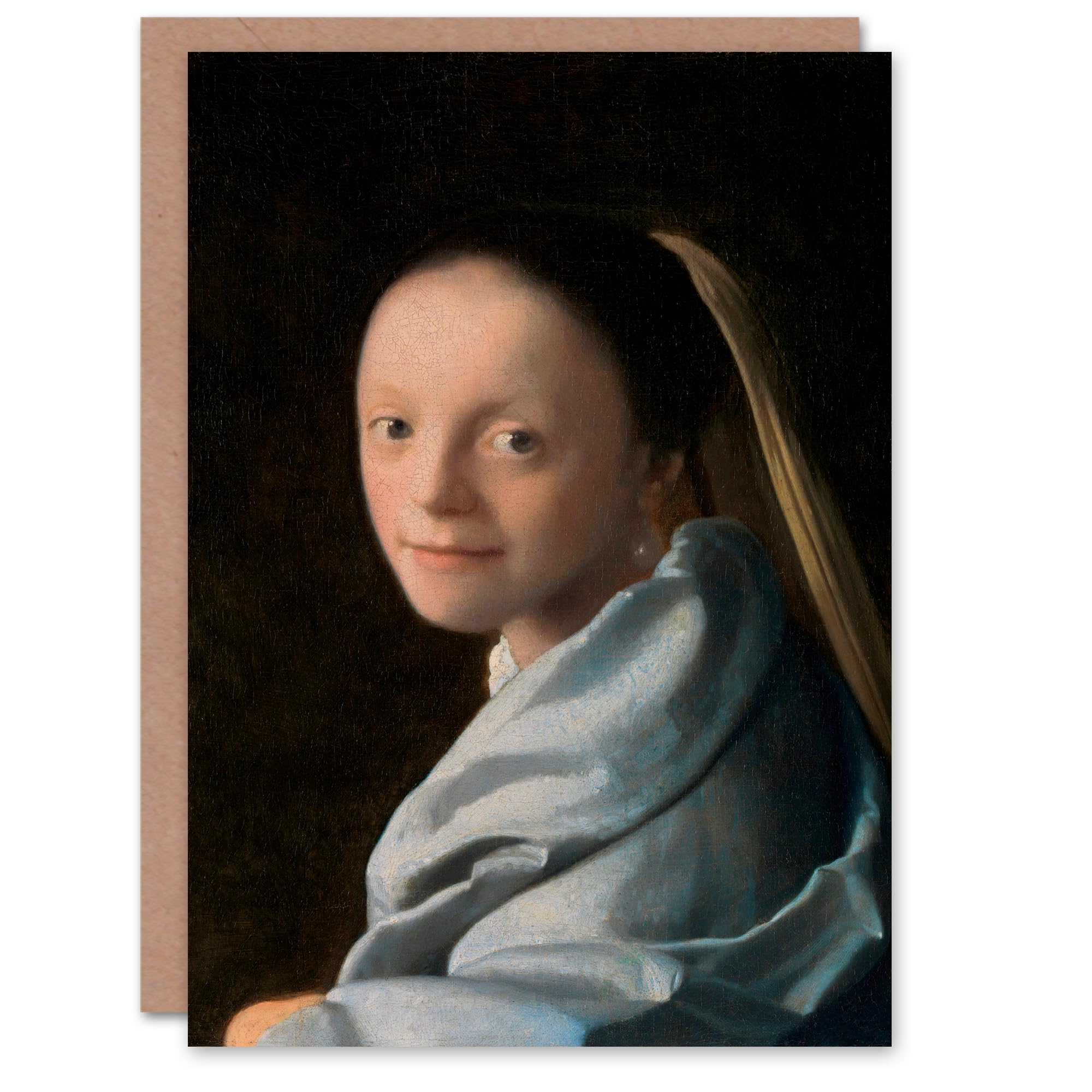 Artery8 Johannes Vermeer Art Card Study of a Young Woman