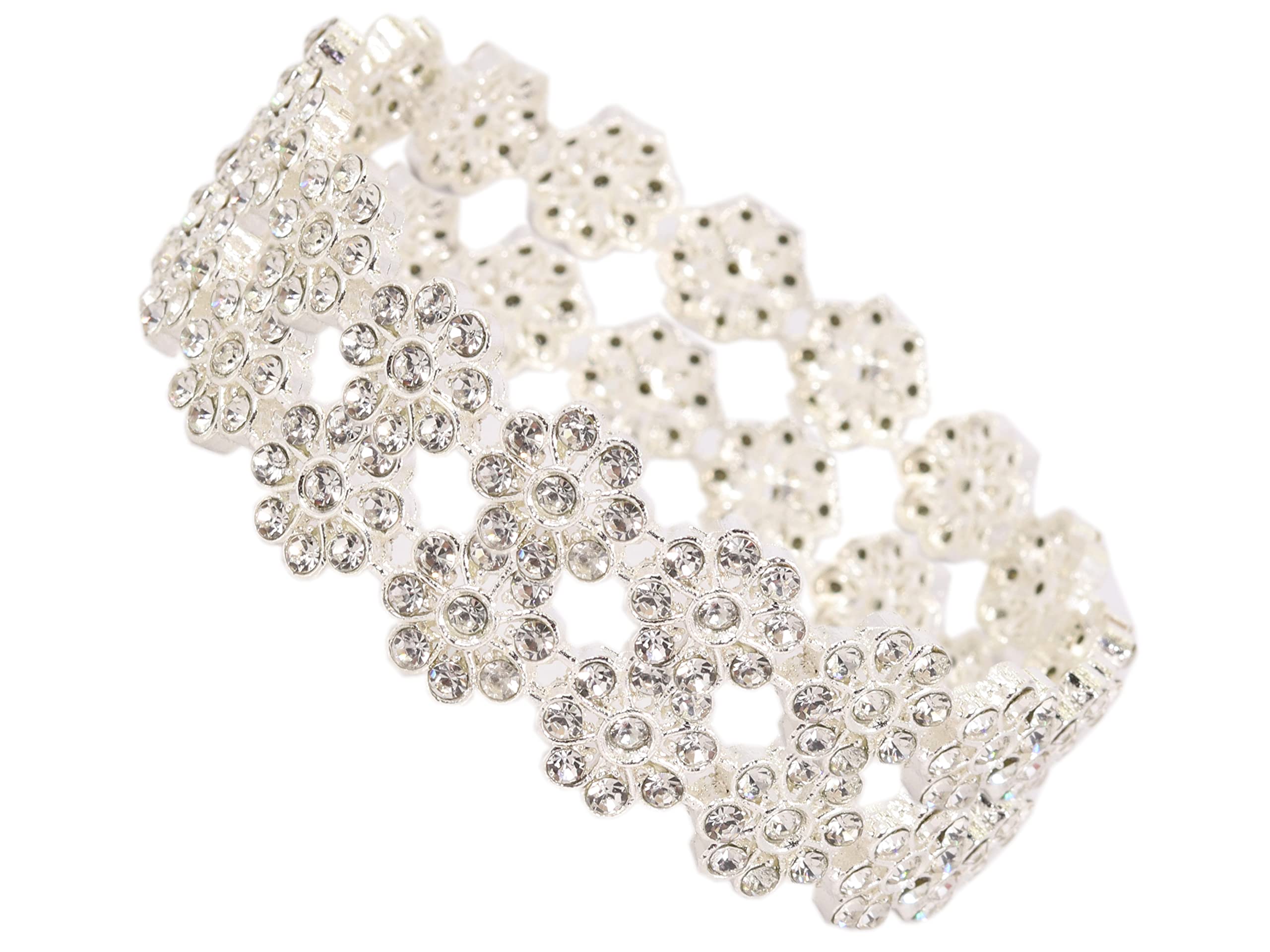See full amazon price history chart for NMII Alloy With Zircon Gemstone and Flower Pattern Glossy Finished Kada set for Women and Girls, (Silver-2.6 Inches), Pack of 2 Kada set NMII Alloy With Zircon Gemstone and Flower Pattern Glossy Finished Kada set for Women and Girls, (Silver-2.6 Inches), Pack of 2 Kada set (B0BSFH4Q9B) Amazon Price History, Amazon Price Tracker