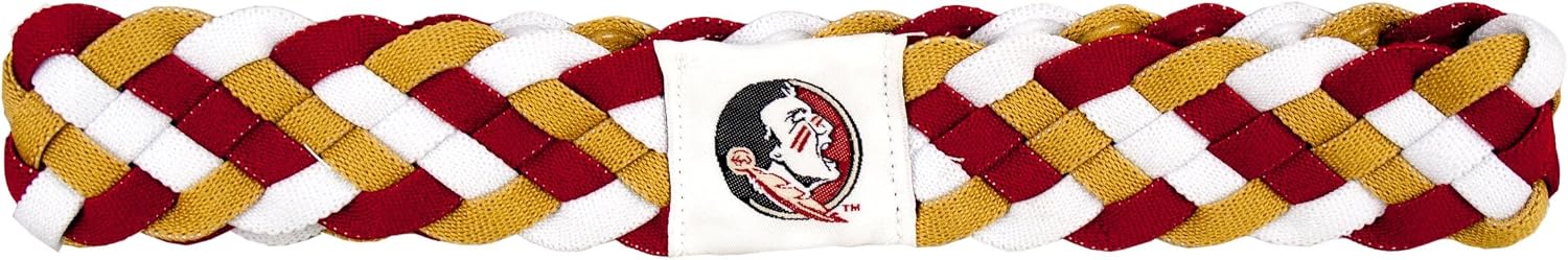 Little Earth NCAA Florida State Seminoles Braided Head Band