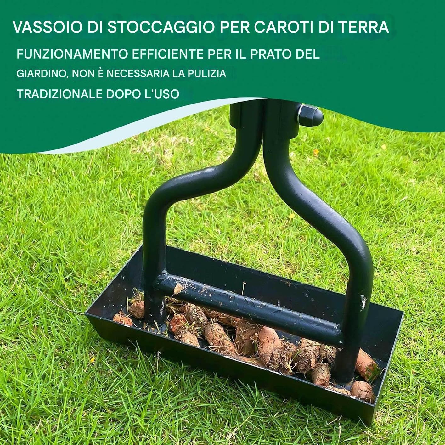 Attrezzo Aeratore Da Prato Attrezzo Dissodante e Cura Prato | Giardino da giardino in metallo, attrezzatura per la cura del prato per appassionati, agricoltori