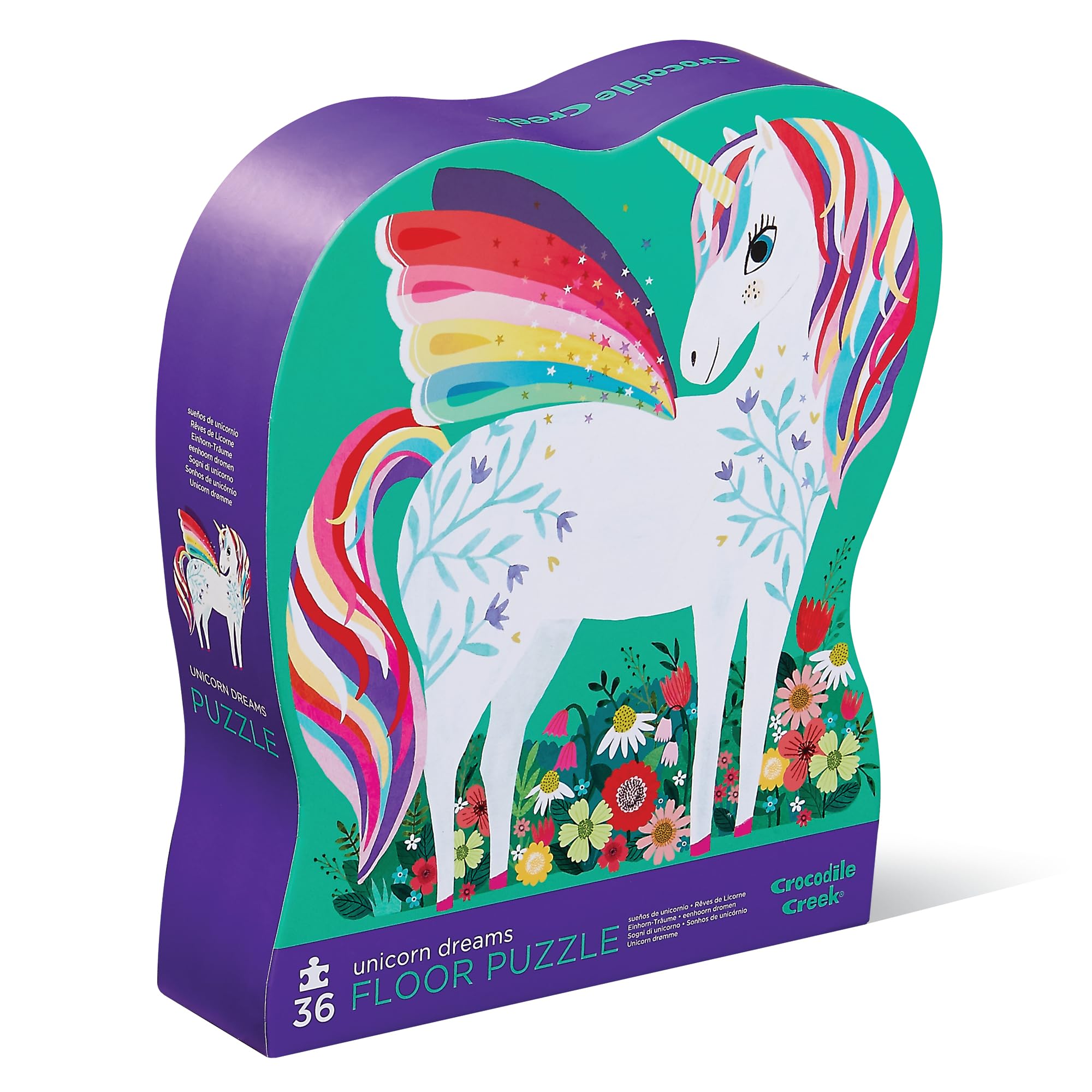 Amazon.com: Crocodile Creek 36-Piece Jigsaw Floor Puzzle - Fun