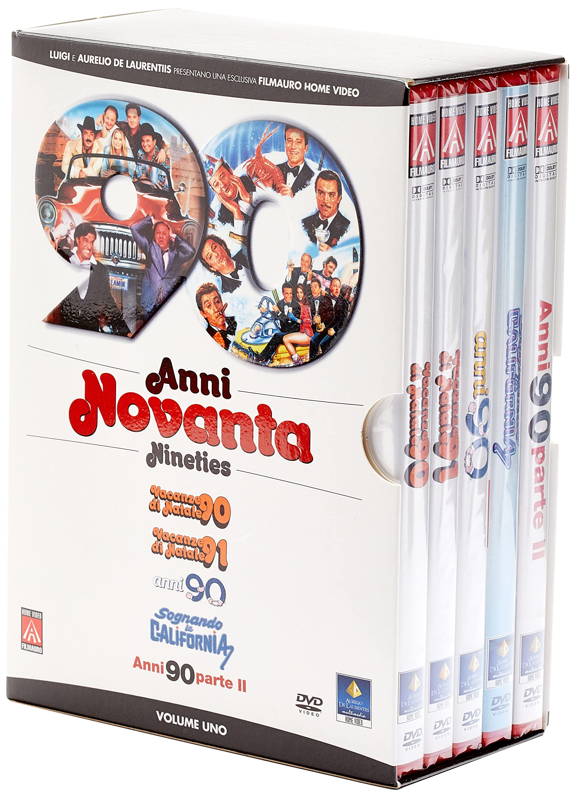 Anni'90 Vol.1 (Box 5 Dvd)