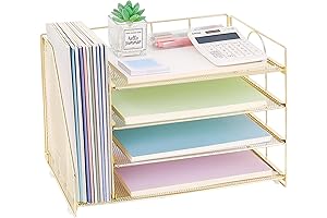 OPNCIE Gold Desk Organizer: An Elegant Solution for Workspace Efficiency