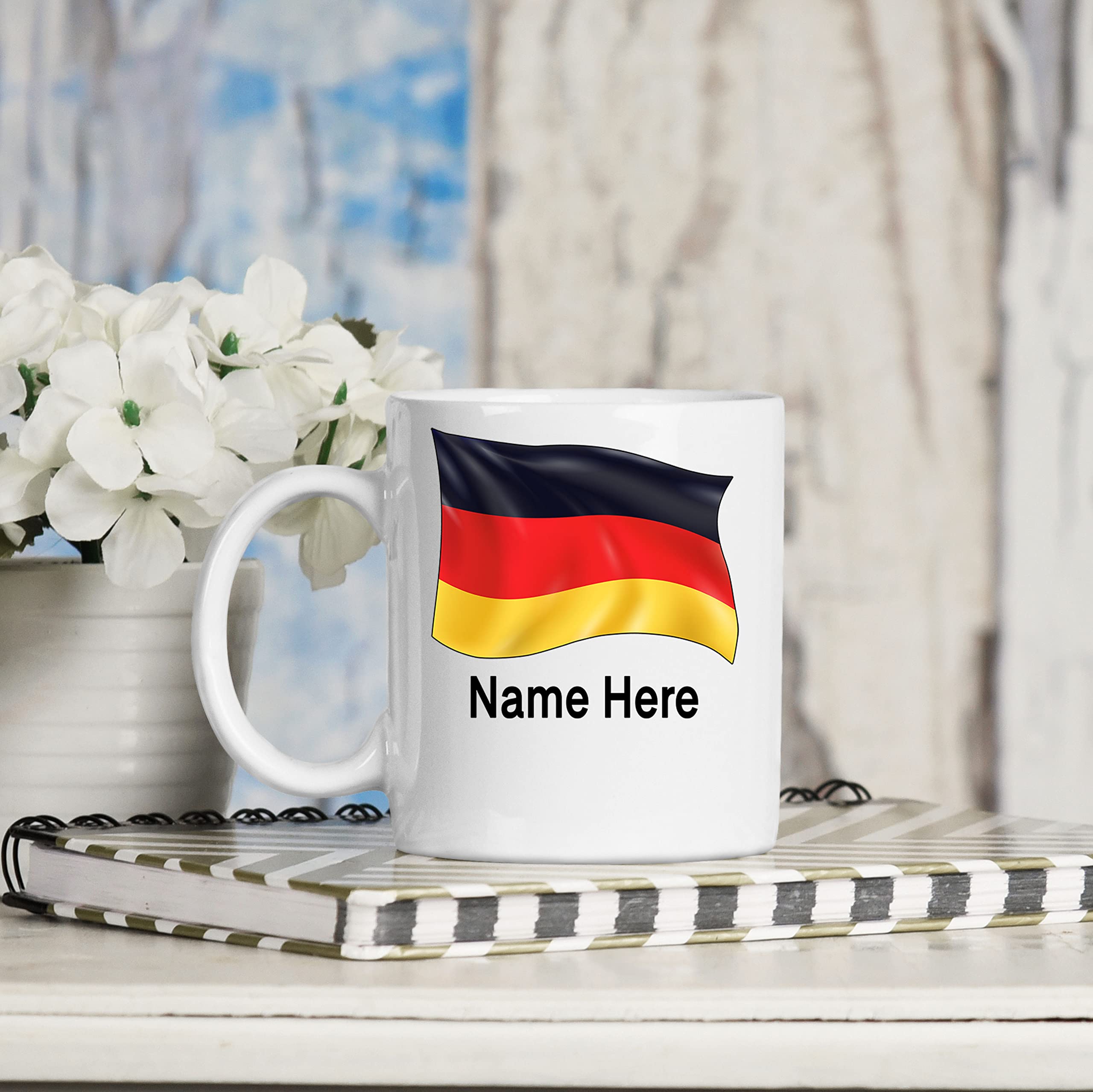 Taza De Café Con Texto En Alemán "Ich Mache Ich!", 330 Ml, De Cerámica