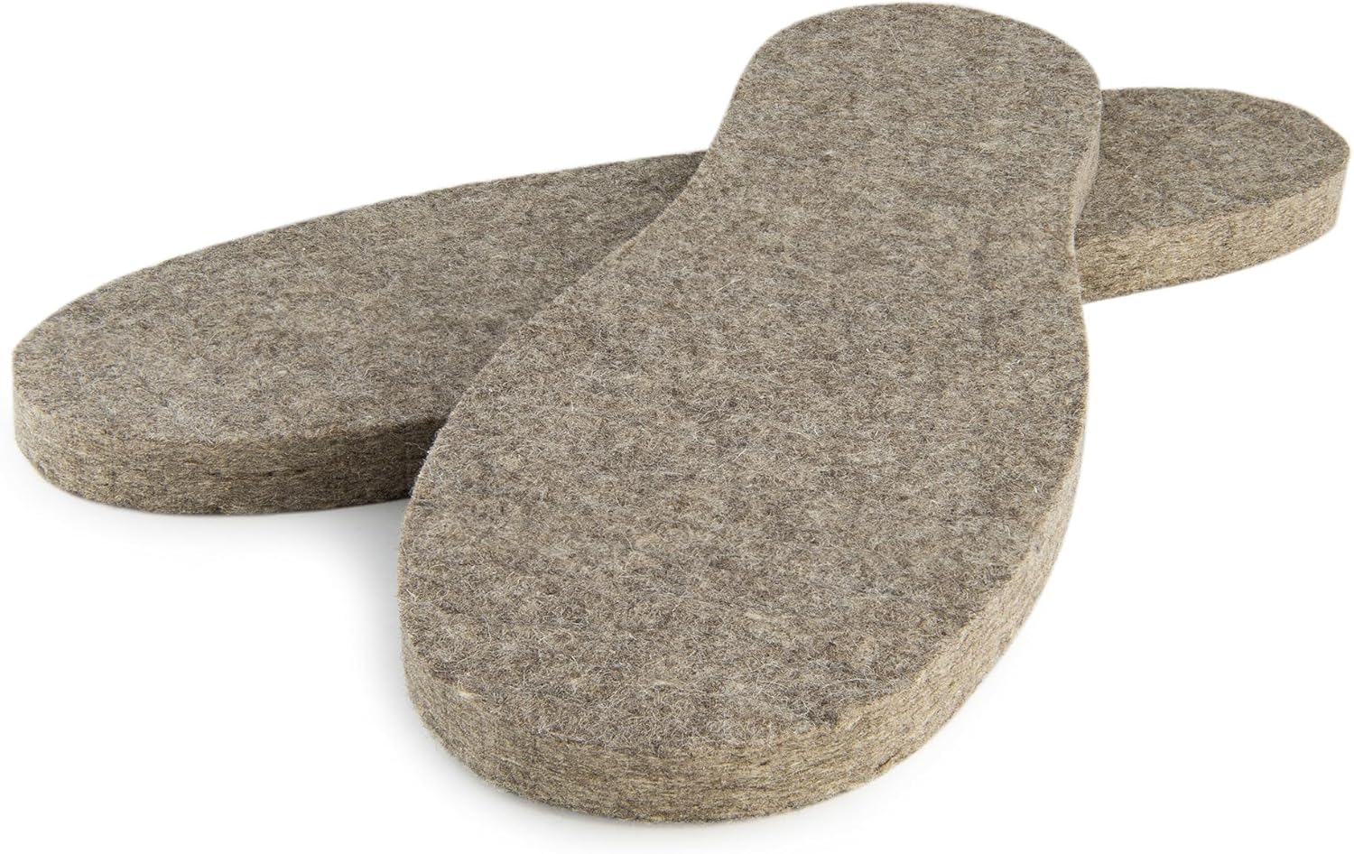 Wool Felt Insoles for Men and Women 13mm, Thick LongLasting Breathable Shoe