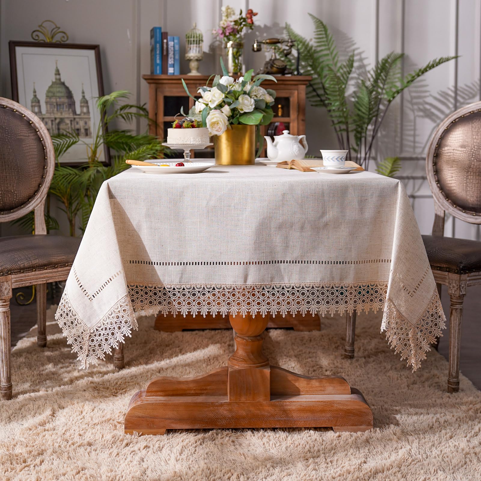 汕頭レアなテーブルクロス スワトウ「汕頭」のテーブルクロス | テーブルスタイル茶道で