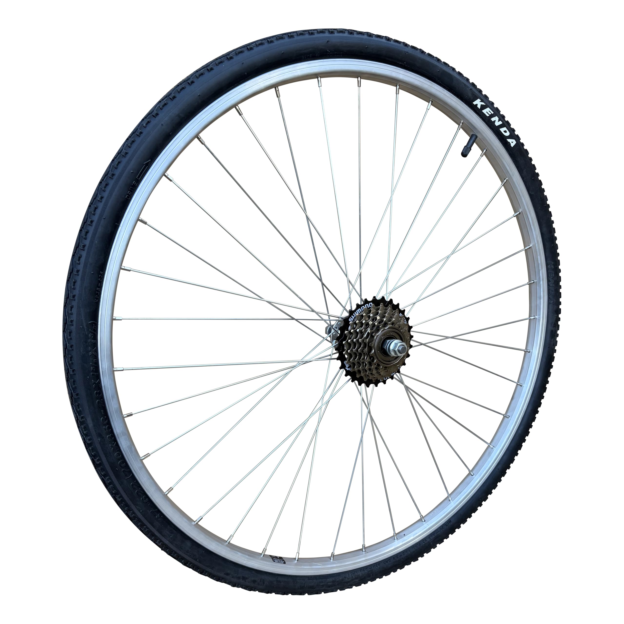 Baldy's 7 Speed 700c REAR Hybrid Trekking Bike/Cycle Wheel + TYRE & TUBE