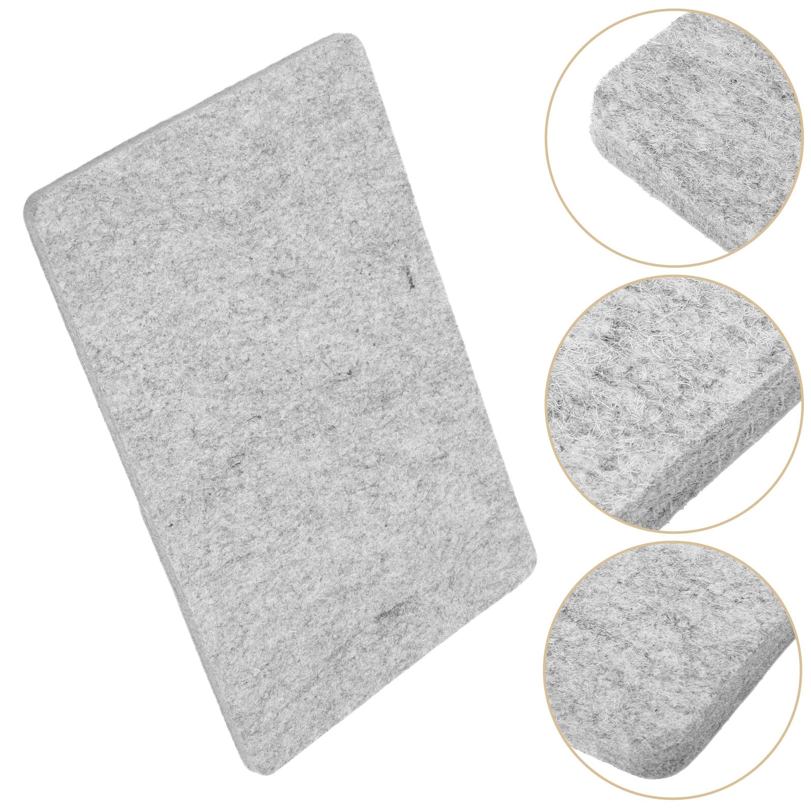 Wollfilz Bügelunterlage Hochabsorbierend Bügelmatte für Quilting und Dampf Bügeleisen Hitzebeständige Filzunterlage zum Schutz Empfindlicher Kleidung Beim Bügeln