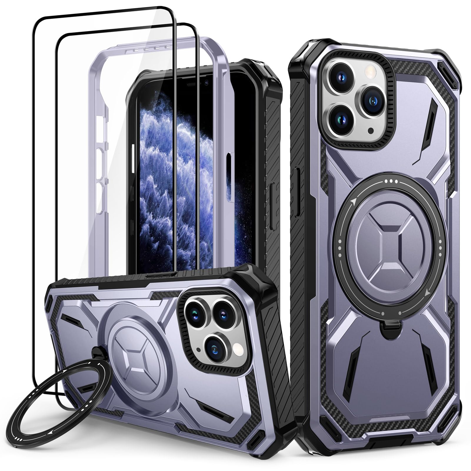 Cover agnetica per iPhone 11, Copatibile con agSafe, Protezione di