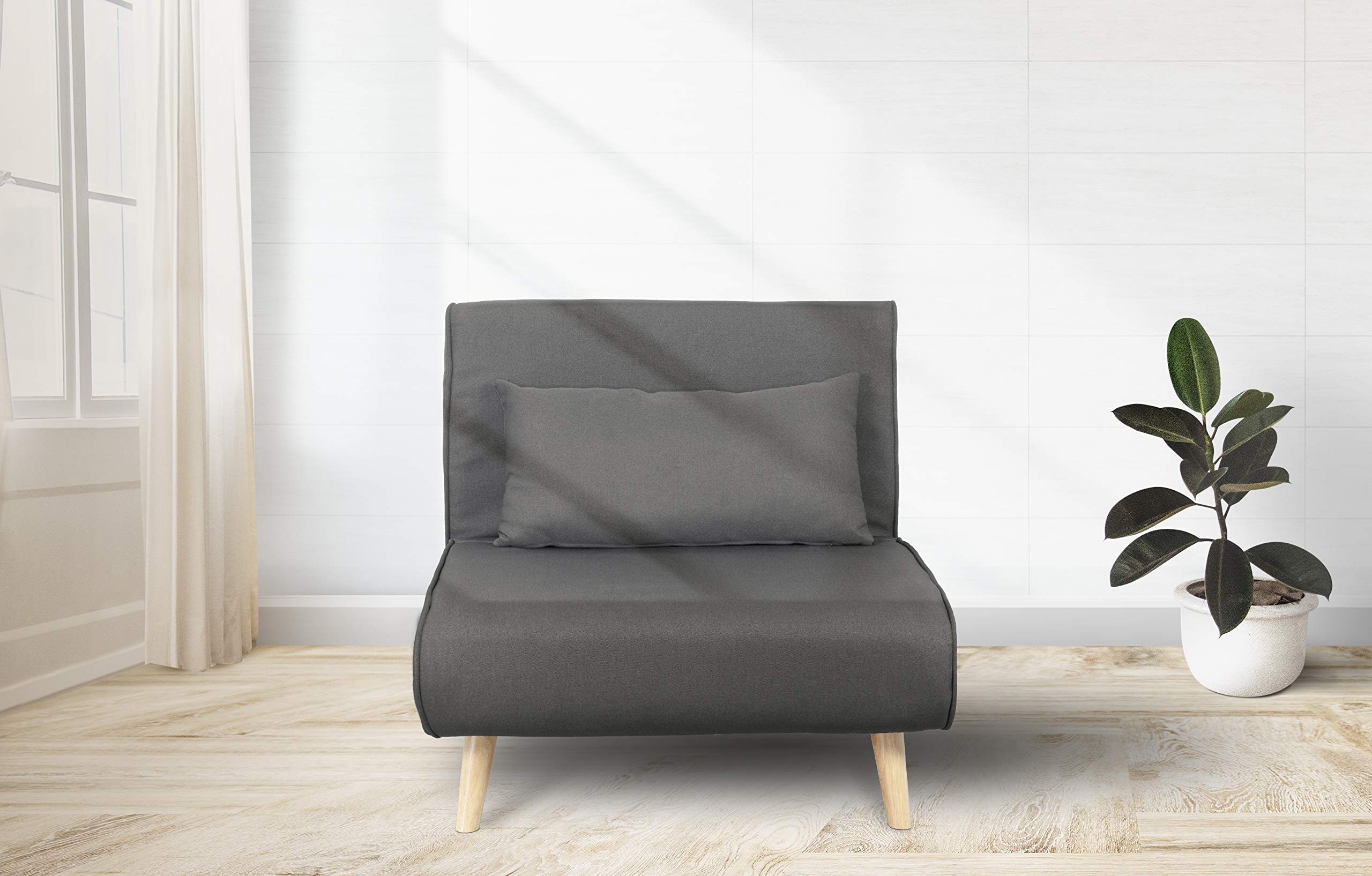 Suzanne Poltrona Letto (Grigio Scuro (28))