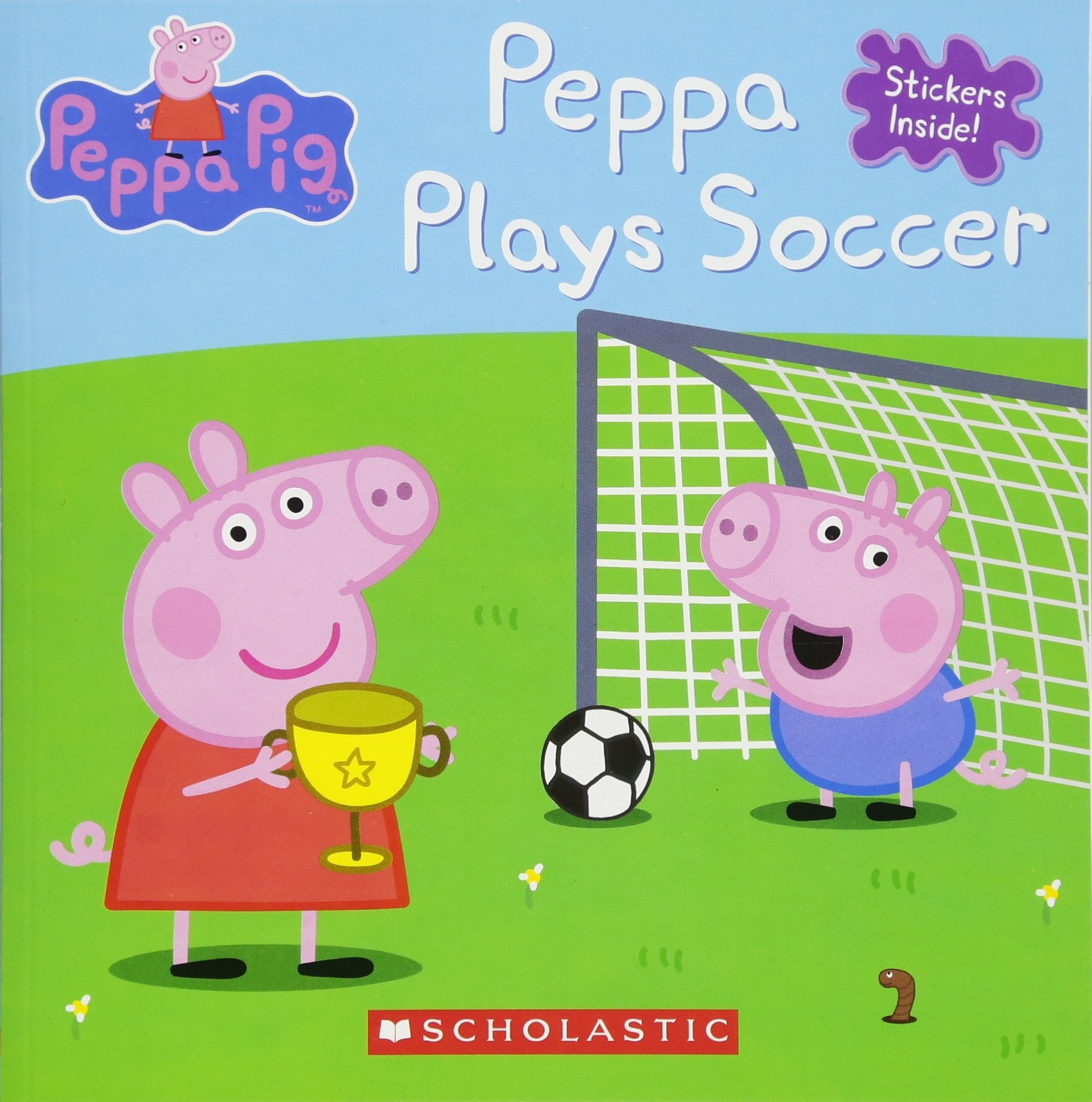 Scholastic Peppa Plays Soccer (Peppa Pig)