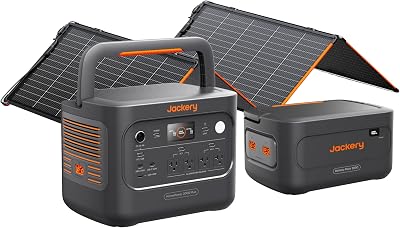 Jackery HomePower 2000 Plus v2 and Extra Battery & 340Wx, 2048Wh, 2400W