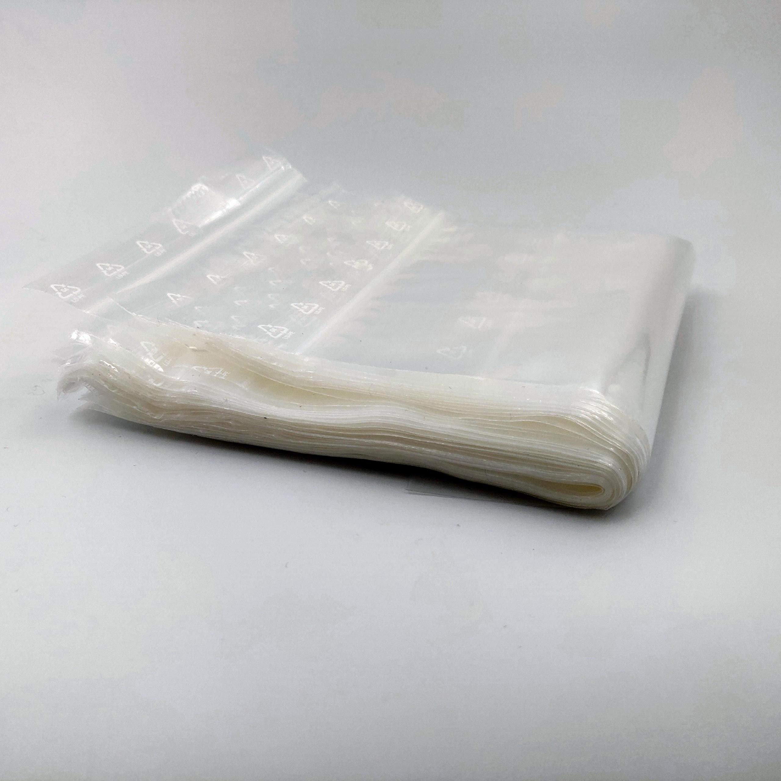 Lot de 500 Sachets 160 x 280 mm fermeture zip Transparent - Sachet fermeture zip 16 x 28 cm 50u sac plastique compatible alimentaire et congélation de marque UNIVERS GRAPHIQUE REF UGS15-500
