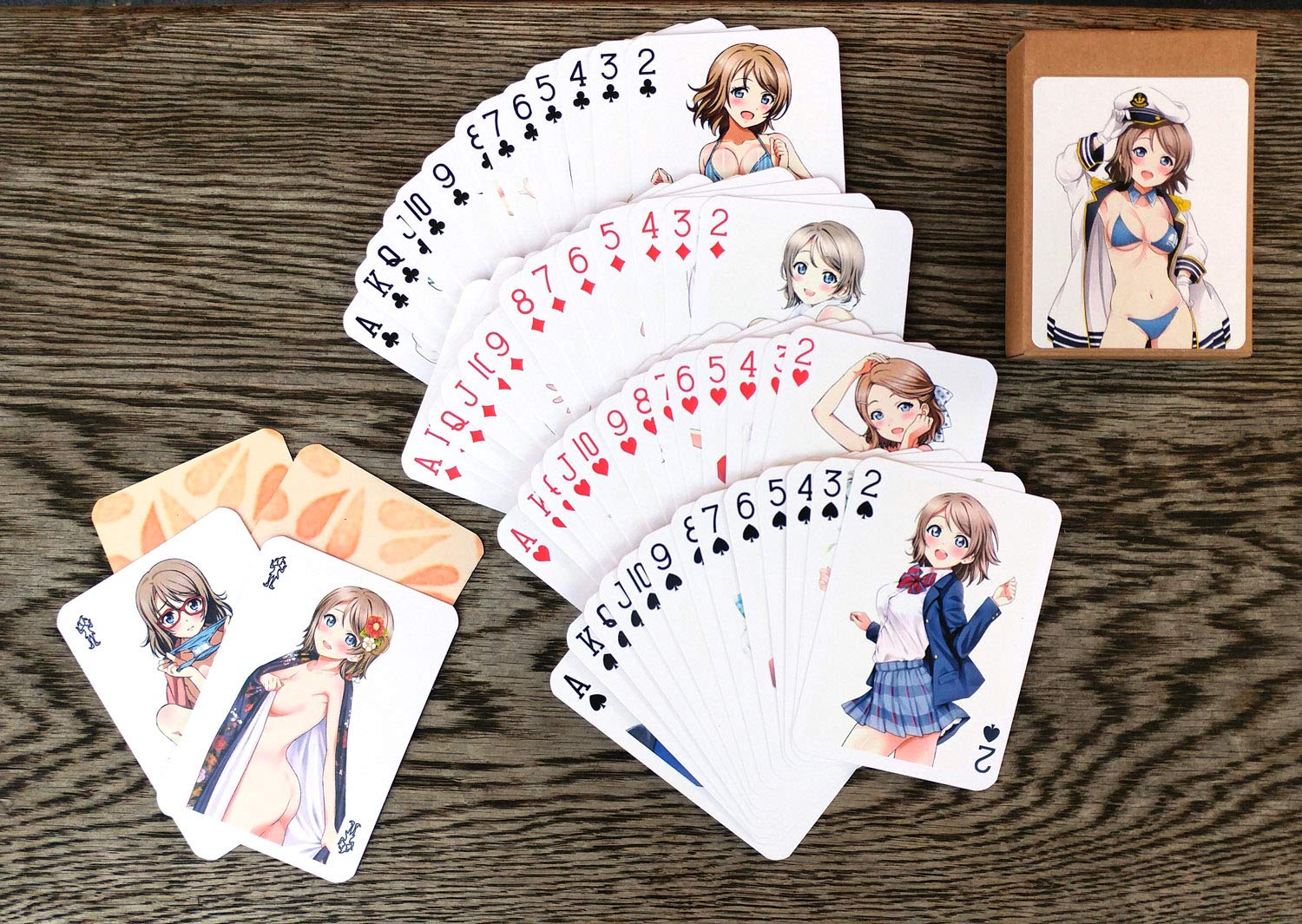 Koshizu Anime Playing Cards (Poker Deck 54 Cards All Different) Cute