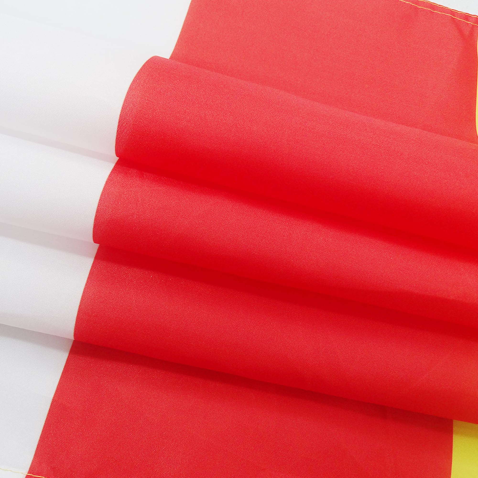 South Ossetia Table Flag - 5x8 Inch Desk Flag With Black Base