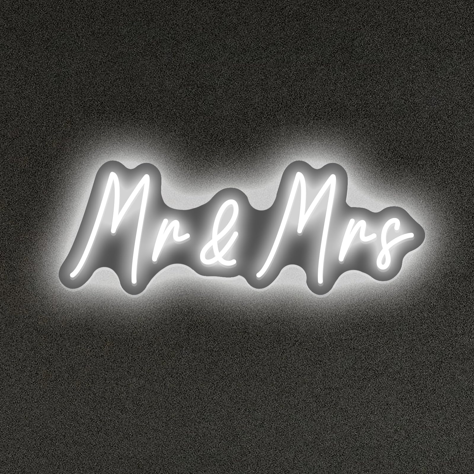 Mr and Mrs Neon Sign for Wedding Dimmable Mr Mrs Neon Signs Led Neon Sign for Party Neon Light Sign Mr & Mrs Sign for Anniversary Valentine's Day Wall Decor Gift 15.75 "X6.1 — image 1