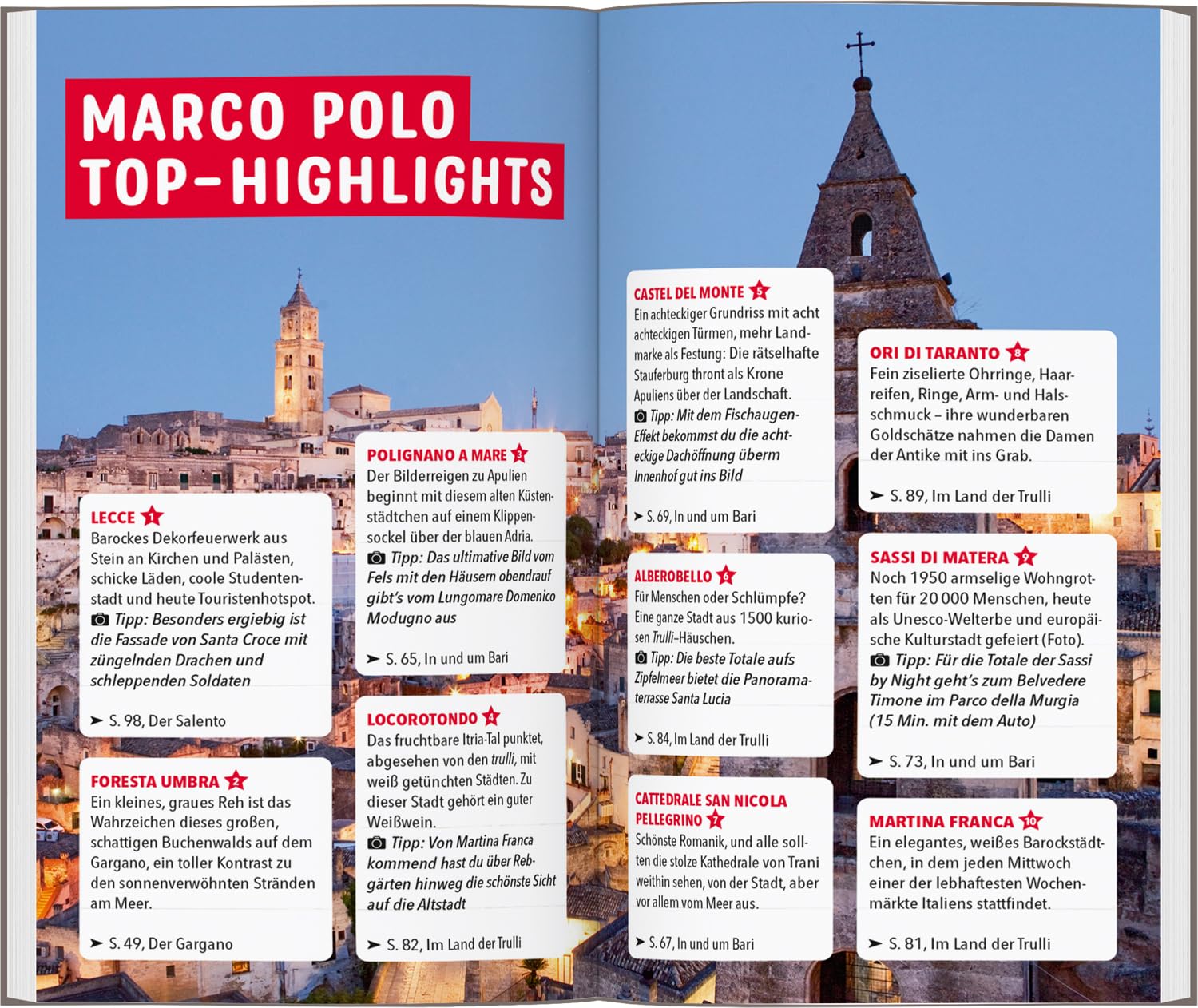 MARCO POLO Reiseführer Apulien: Reisen mit Insider-Tipps. Inkl. kostenloser Touren-App