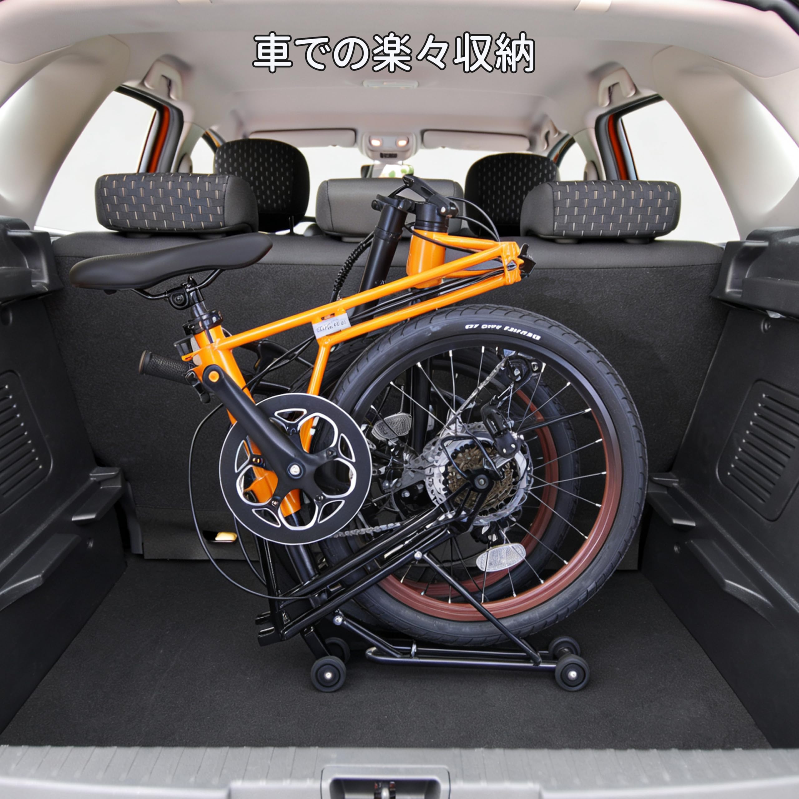 Amazon | ACEXIS 折りたたみ自転車 小径車 ミニベロ 三つ折り仕様 組立