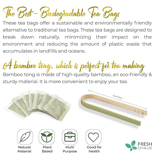 Miniatura 8 de 100 bolsas de té de hoja de gordolobo, 100% natural y puro de hojas de gordolobo. Té de hierbas de gordolobo de hojas sueltas. Hecho con bolsas de