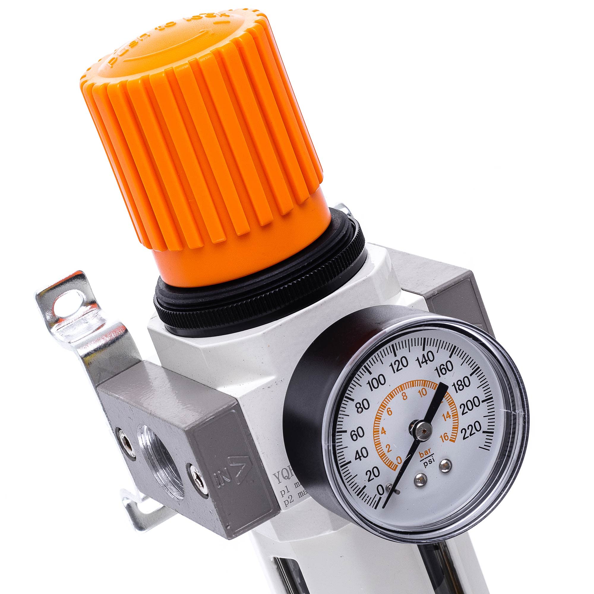 Filtro aria compressa Unità di manutenzione riduttore di pressione regolatore per compressore 0,005UM