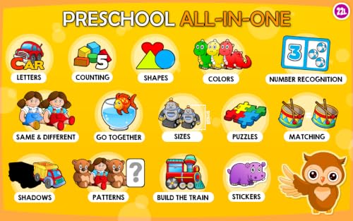 Preschool All-In-One Basic Skills: Adventure With Toy Train Vol 1: Learning Fun Educational Kids Games (Letters, Numbers, Colors, Shapes, Patterns, 123S Counting And Abcs Reading) For Toddlers & Kindergarten Explorers! By Abby Monkey® Lite #TOP1