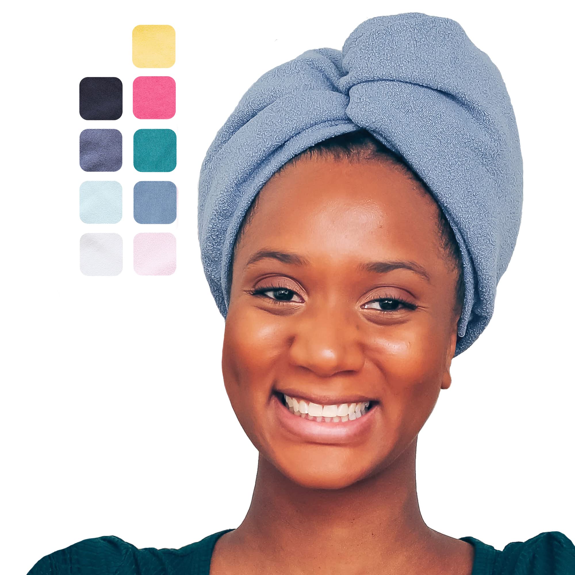 Amazon.co.jp : AQUIS - オリジナルヘアターバン 特許取得済み 完璧な