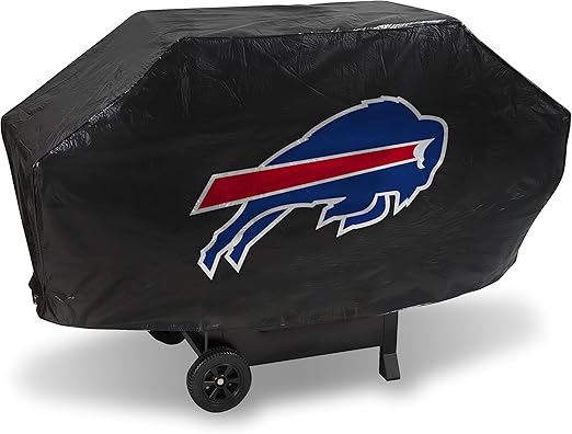 Rico Industries NFL Vinyl Padded Deluxe Grill Cover, 68 x 21 x 35-inches
