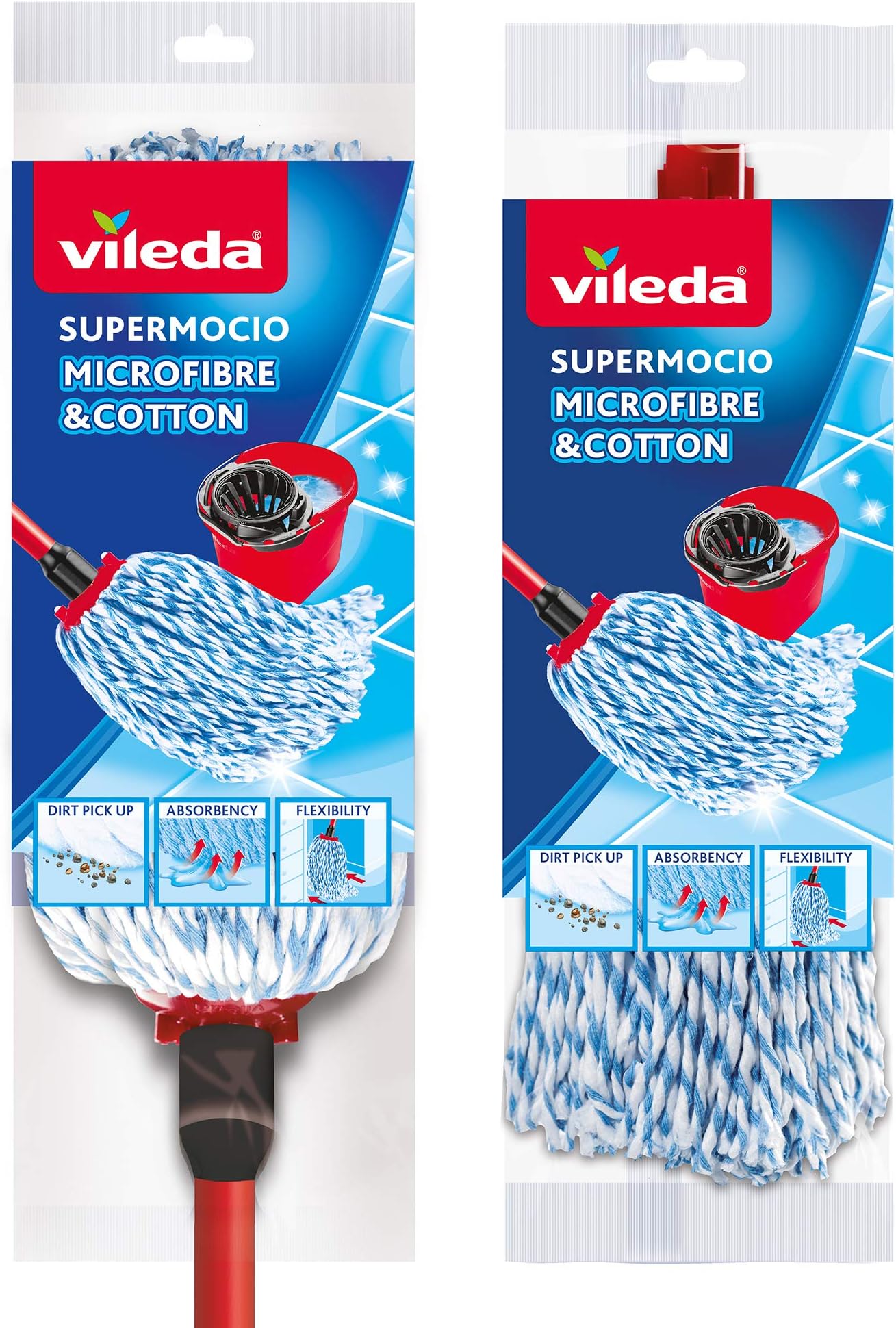 Vileda SuperMocio 3 Action Mop Amazon.co.uk Grocery