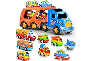 WolVol Transport Car Carrier Truck Toy for Boys and Girls
