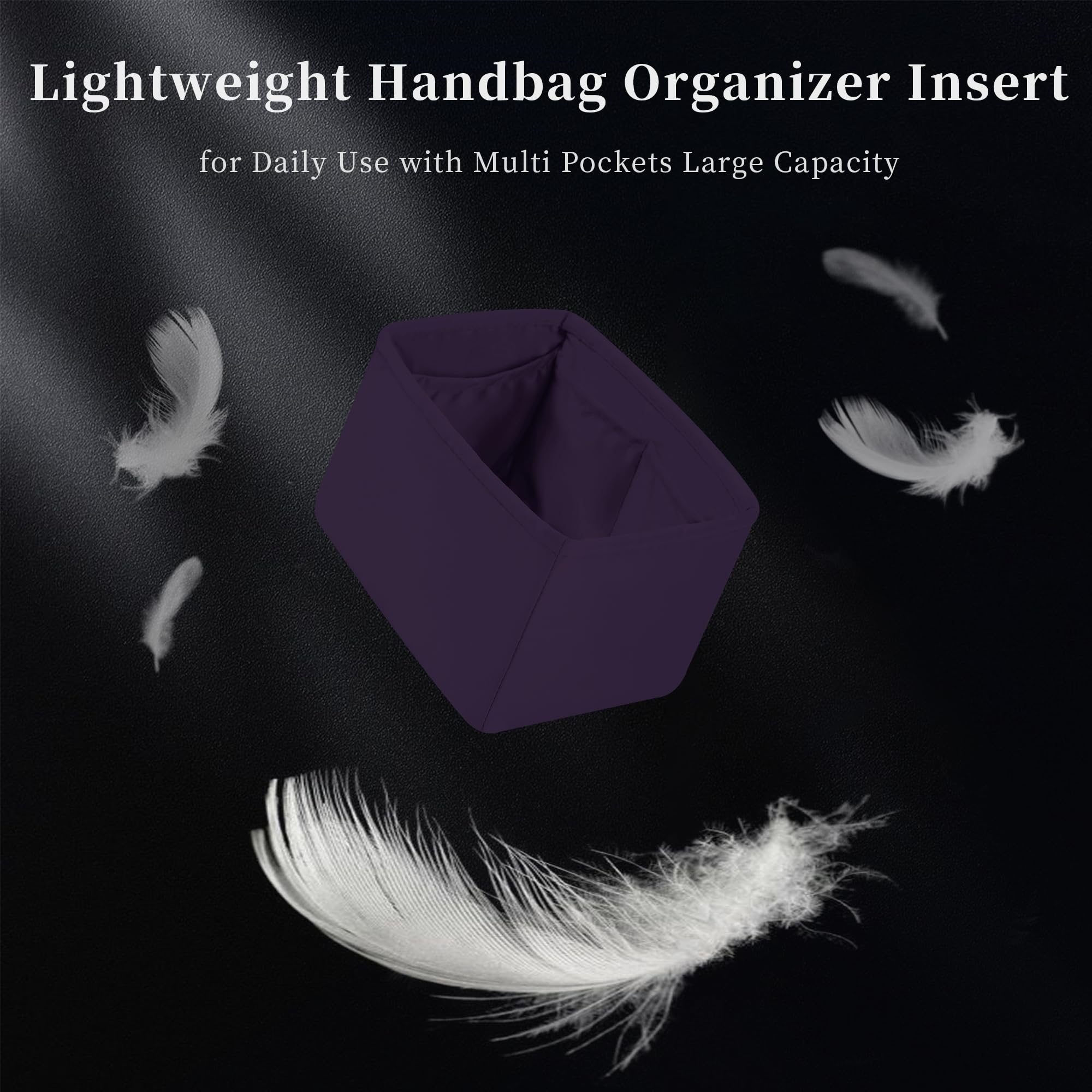 Organizador de monedero para picotina 18/22, organizador de bolsas de satén para bolsas de picotina, artículos esenciales ligeros para mujer, bolsos de lujo, forro interior suave al tacto con