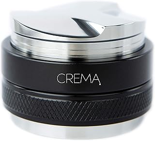 51mm Espresso Distributor/Leveler & Hand Tamper, Fits 51mm Delonghi Dedica Portafilter, Double Sided, Adjustable Depth - Crema Coffee Products