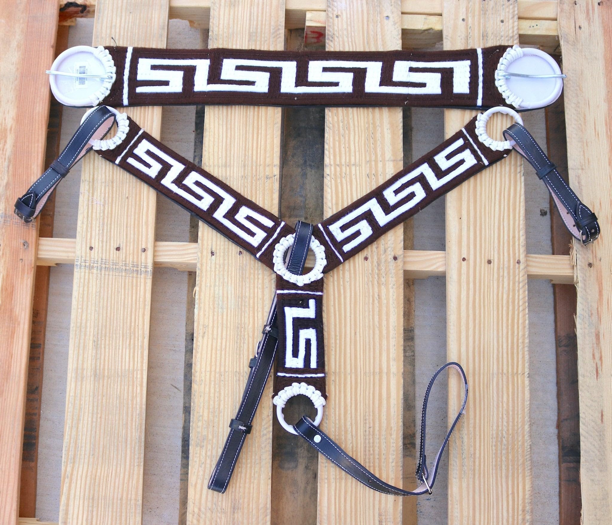 Charro Horse Brown Breastcollar Set/ 36