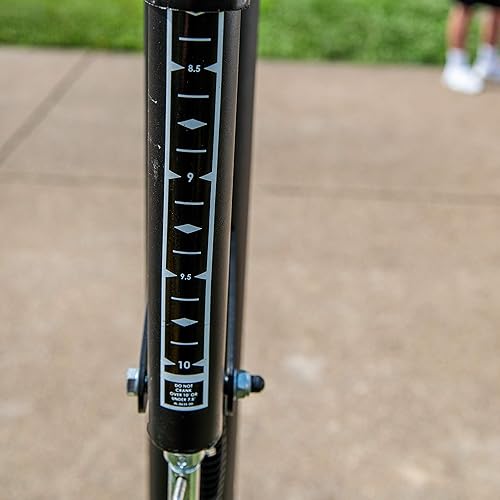 Miniatura 33 de Silverback NXT - Aros de baloncesto enterrados de 54 pulgadas y NXT de 60 pulgadas con tablero de baloncesto de altura ajustable y diseño QuickPlay