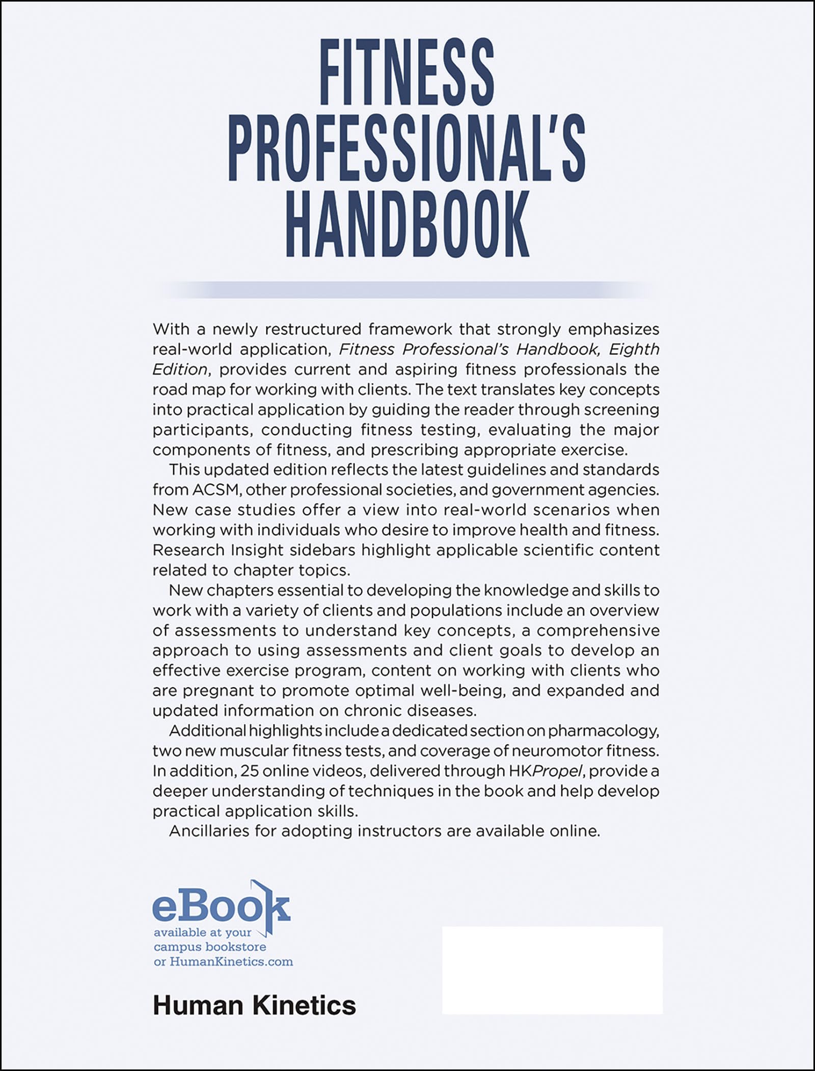Fitness Professional's Handbook
