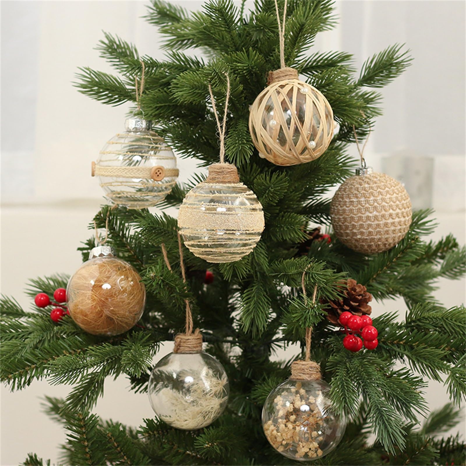 Palline di Natale Decorazioni natalizie Set di palline di Natale Palline di decorazioni natalizie per Albero di Natale, Festa, Matrimonio