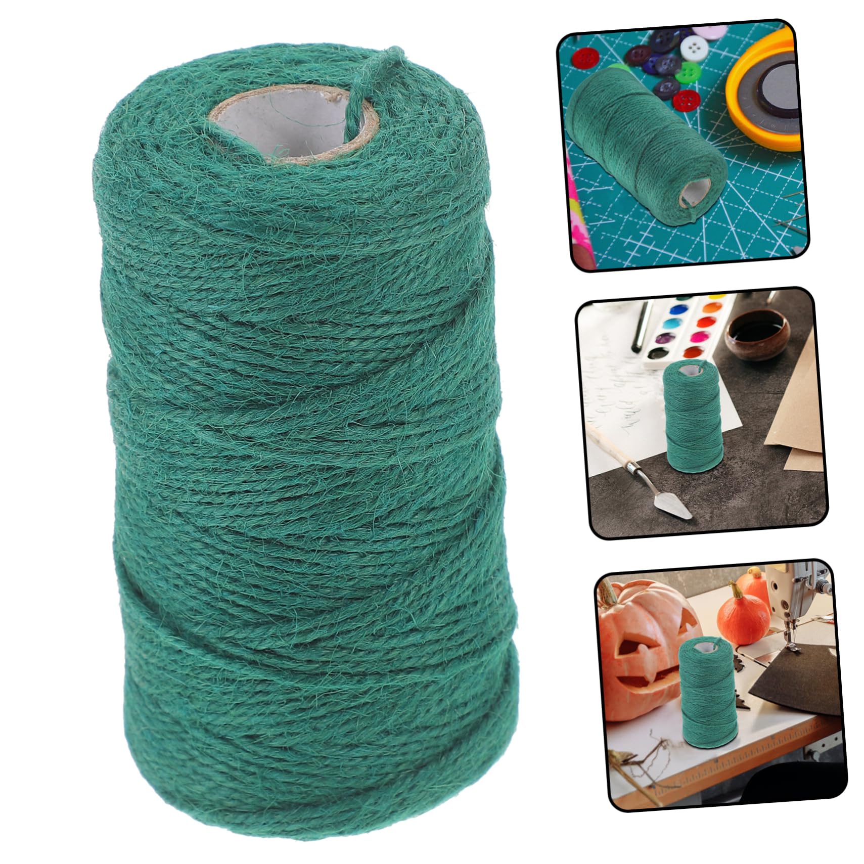 NUOBESTY Lot De 5 Rouleaux De Ficelle De Jute Naturelle Pour Travaux Manuels 100% Sûre À Utiliser