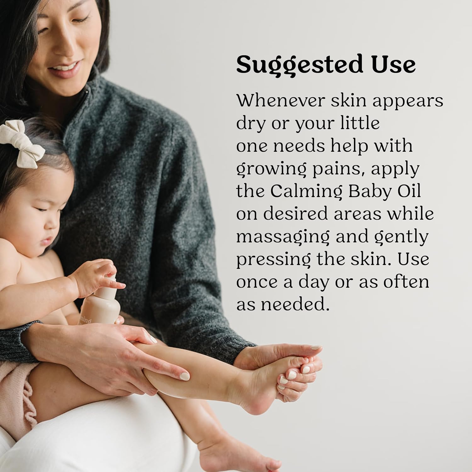 Roe Wellness Baby Hair, Scalp & Body Oil Unscented | Massage, Soothe, & Hydrates Irritated Skin | All Natural Non-Greasy Hydrating | Moisturize Full Body - Image 8