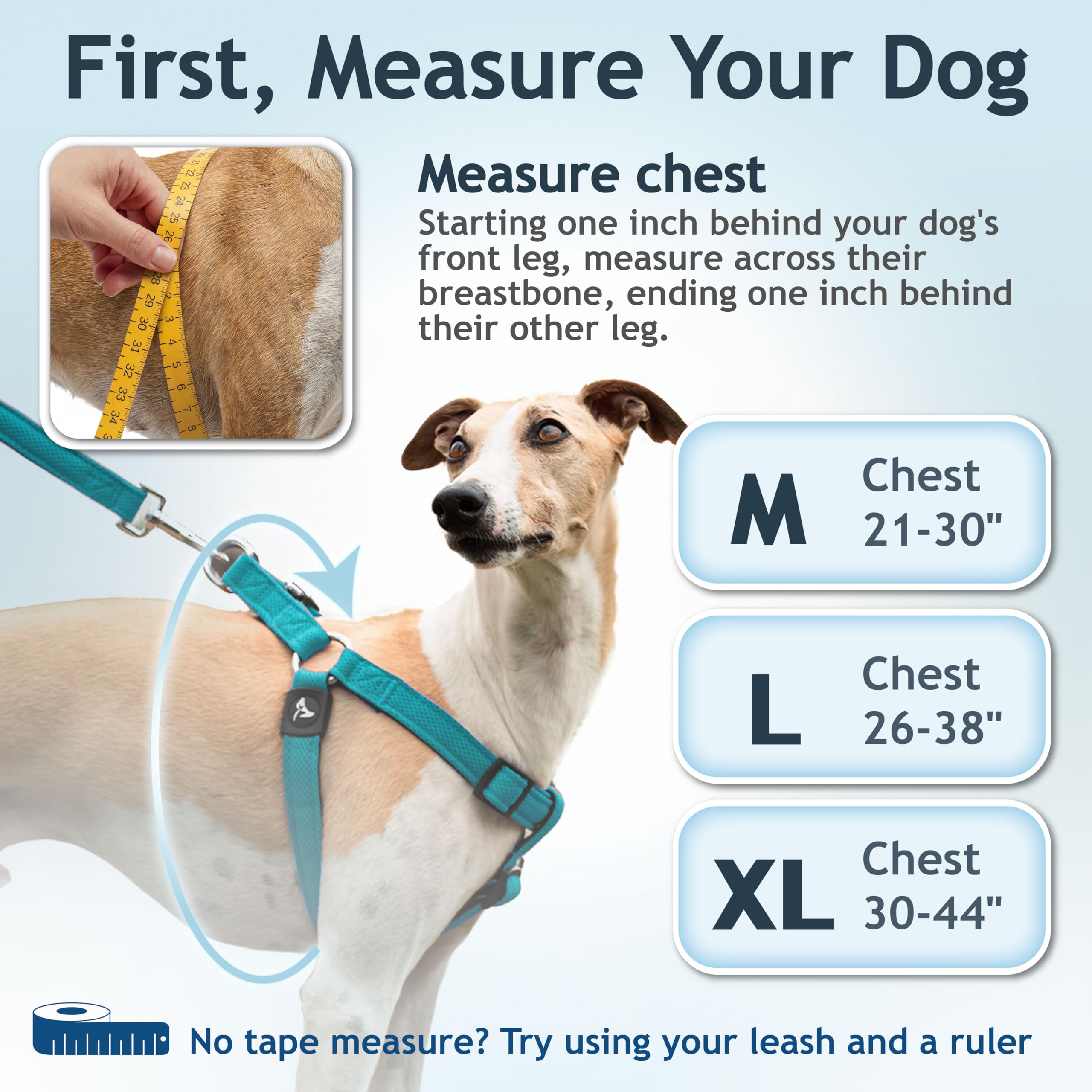 KRUZ PET Arnés de malla para perro, sin tirones, arnés ajustable de fácil ajuste, cómodo y ligero para caminar o entrenar perros pequeños, medianos o grandes