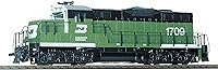 Walthers Trainline EMD GP9M HO Scale Diesel Locomotive - Burlington Northern #1709 Green/White DCC Ready Powerhouse