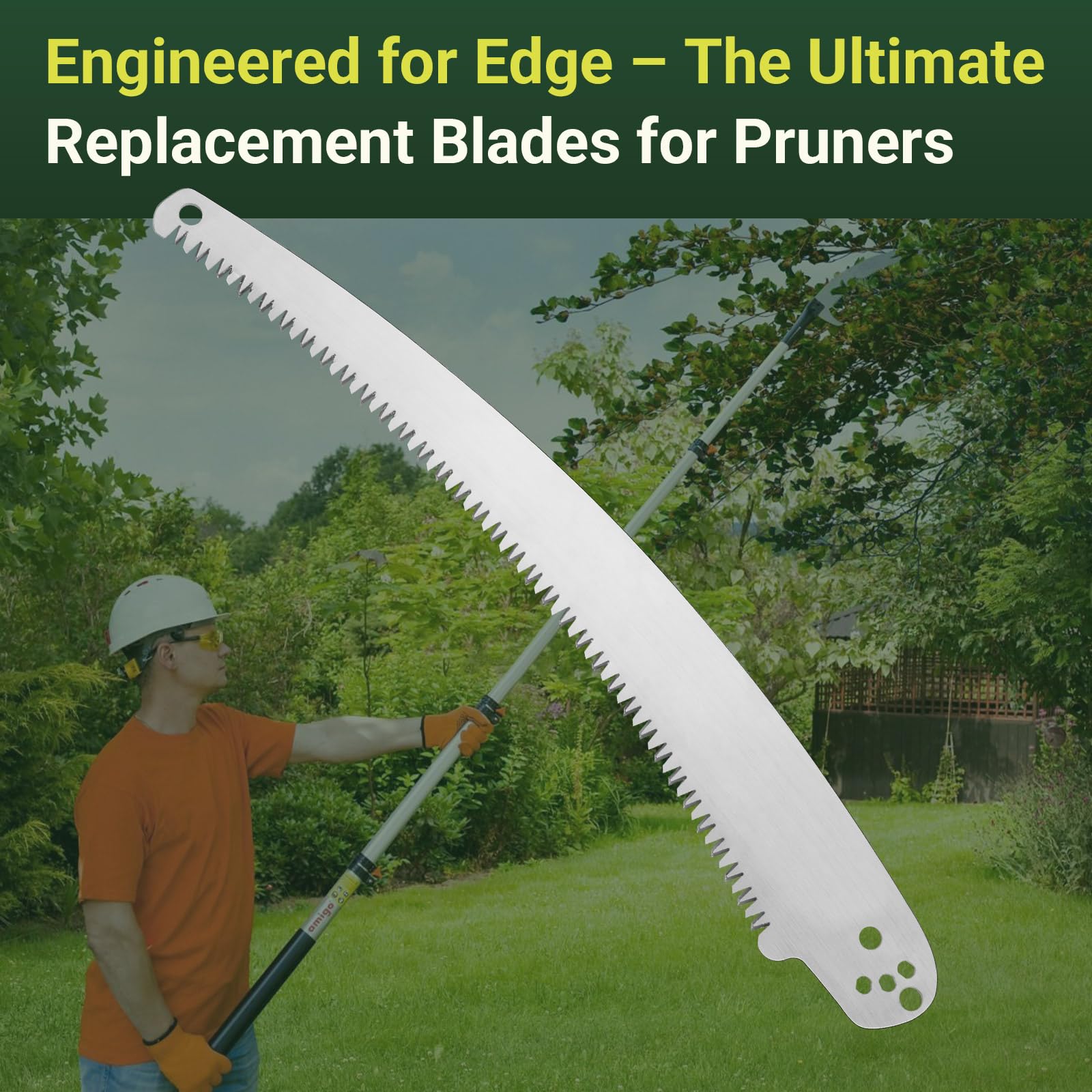Jameson Pole Saw Blade - 13" Tri-Cut SB-13TE -7